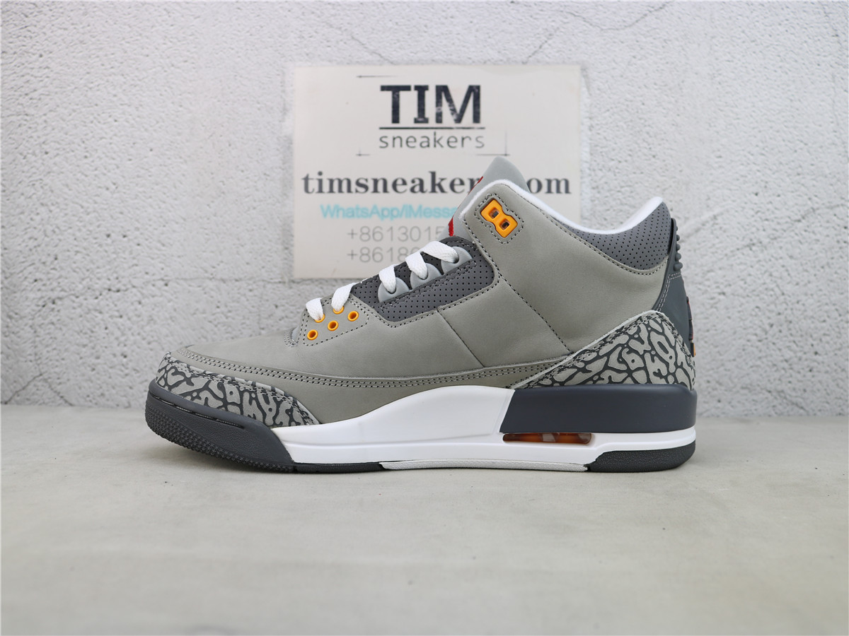 AIR JORDAN 3 RETRO COOL GREY 2021 CT8532 012